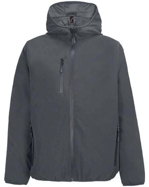Sol's Falcon Padded Soft Shell Jacket - Grey