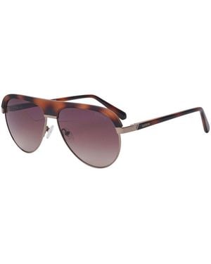 Guess Pink Plastic Sunglasses - Brown