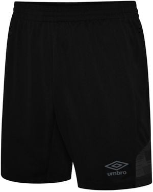 Umbro Graphic Print Vier Shorts - Black
