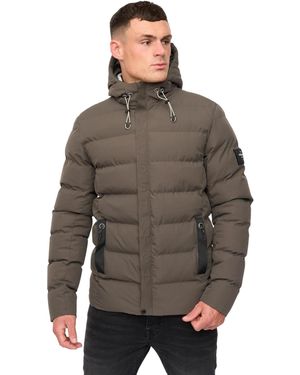 Crosshatch Kampleys Jacket (Burnt) - Brown