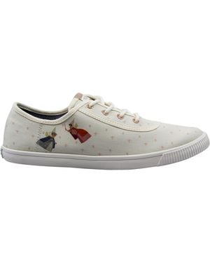 TOMS X Disney Carmel Fairy Godmother Lace Up Plimsolls Shoes - Grey