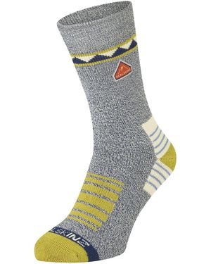 SealSkinz Bamboo Mid Length Hiking Socks For And - Grey