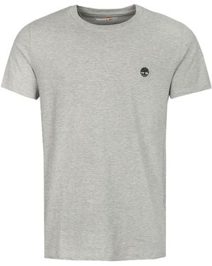 Timberland Dunstan River Short Sleeve T-Shirt Cotton - Grey