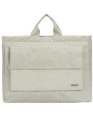 Smith & Canova Landscape Nylon Tote - Grey