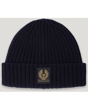 Belstaff Logo Detail Hat - Blue