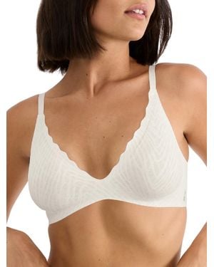 Sloggi Zero Feel Bliss Up Push Up Bra - Black