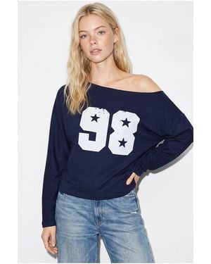 Bianco Lucci Blouse - Blue