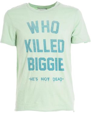 ELEVEN PARIS Kilbig Reg 17S1Ts265 Short Sleeve T-Shirt - Blue