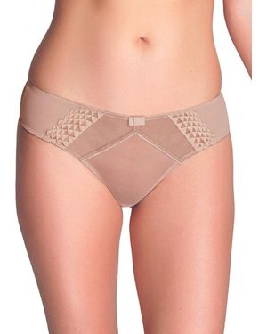 Cleo By Panache 9972 Asher Brazilian Brief - Natural