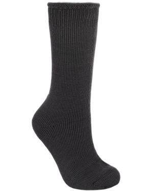 Trespass Togged Thermal Ski Socks - Black