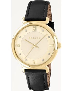 Radley Ry21858 Ladies Roman Crescent Watch - Black