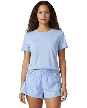 Usa Pro Tech C Polyester T-Shirt (Brunnera) - Blauw