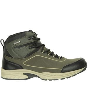 Mountain Warehouse Ramble Softshell Waterproof Boots - Green