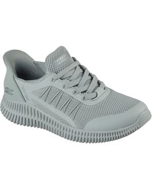 Skechers Bobs Geo Lite Divine Pace Dames Sage Sneakers - Grijs