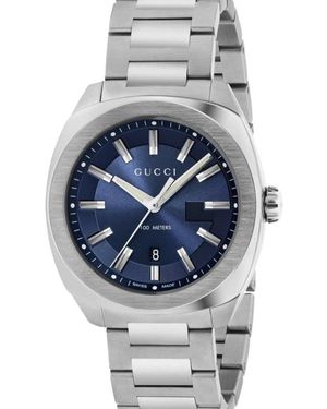 Gucci Ya142303 Quartz Herenhorloge - Metallic