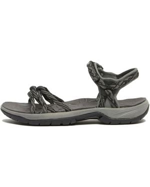 Peter Storm Lydstep Water Friendly Walking & Hiking Sandals With Stormgrip Outsole - Black