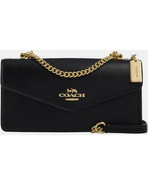 COACH Klare Envelope Crossbody - Black
