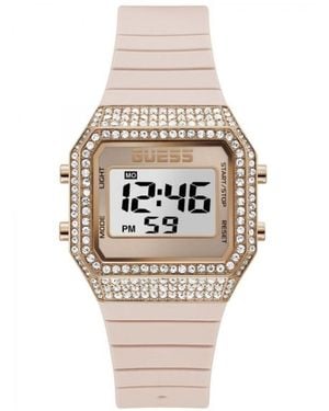 Guess Synthetic Watch - White
