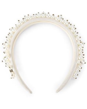 Kurt Geiger Sm Eagle Headband Gift Set - White
