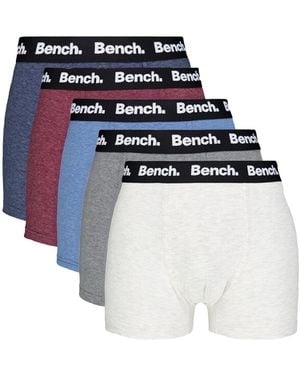 Bench Magson 5Pk Boxer Shorts - Blue