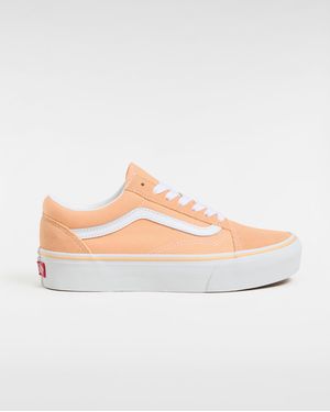 Vans Old Skool Platform Trainers - Orange