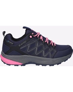Hi-Tec Diamonde Waterproof Trainers - Blue