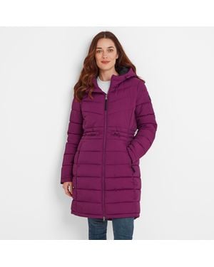 TOG24 Orton Padded Parka Berry Polyamide - Purple