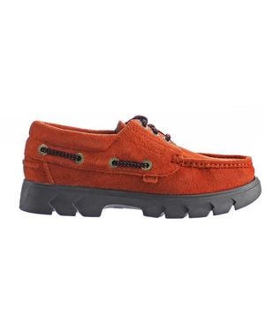 Kickers Lennon Dark Shoes - Red