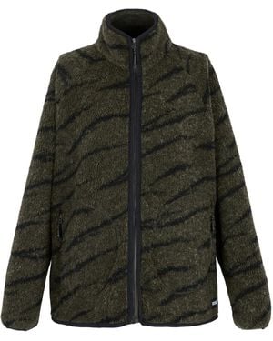 Regatta Ladies Frankie Borg Full Zip Fleece Jacket - Green