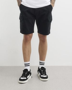 River Island Cargo Shorts Cotton - Black