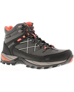 Regatta Walking Boots Waterproof Ladys Samaris Iii Bo Lace Up - Black