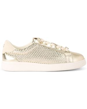 KG by Kurt Geiger Liza Weave Trainers - Natural