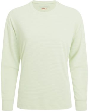 Craghoppers Ladies Nosilife Long-Sleeved T-Shirt (Pear Drop) - Green