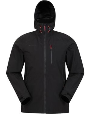 Mountain Warehouse Bachill Drielaagse Waterdichte Jas - Zwart