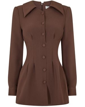 Odd Muse Mus Satin Shift Ld99 - Brown