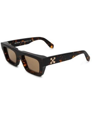 Off-White c/o Virgil Abloh Accessories Off Oregon Square Sunglasses - Black