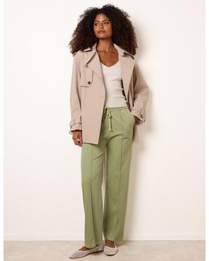 Blue Vanilla Seam Detail Trousers - Green