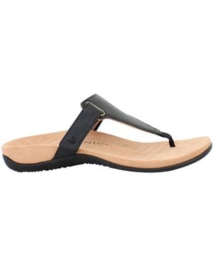 Vionic Rest Wanda Flip-Flops Leather - Brown