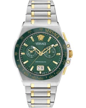 Versace Greca Reaction Horloge Multi Ve5N00426 - Groen