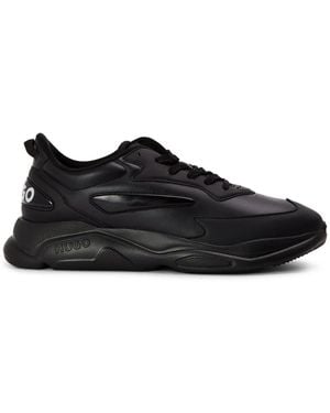 HUGO Leon Runn Blub Trainers - Black