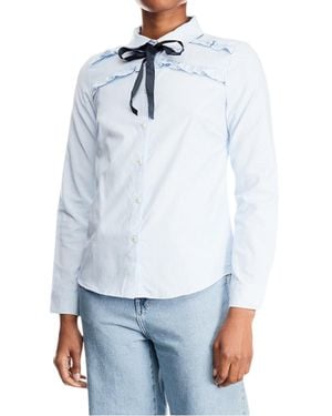 Brave Soul Long Sleeve Shirts - Blue
