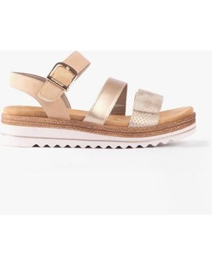 Remonte D0Q55-91 Sandals Metallic - Pink