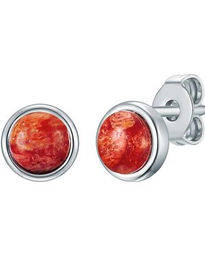 Rafaela Donata Sterling Earring - Red