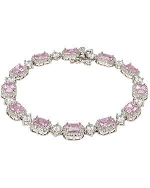 LÁTELITA London Elena Gemstone Bracelet Morganite Sterling - Metallic