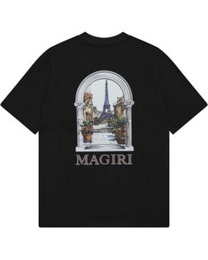 Magrit Archway Printed T-Shirt - Black