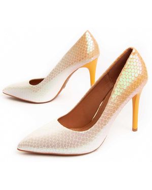 Montevita Heel Shoe Queen2 - Natural