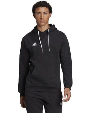 adidas Entrada 22 Hoodie Sweatshirt - Black