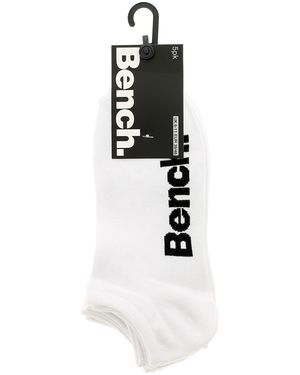 Bench Trainer Socks 5Pk Textile - Black