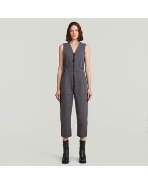 G-Star Relaxed Jumpsuit - Grey