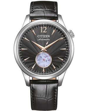 Citizen Watch Nh9131-14E Leather (Archived) - Metallic
